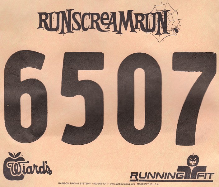 2013-10 RunScreamRun 002.jpg - The 2013 Run Scream Run 5K outside of Ann Arbor Michigan.